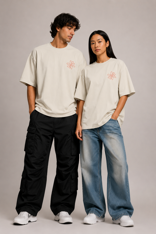 Peace Tee - Mild Apricot