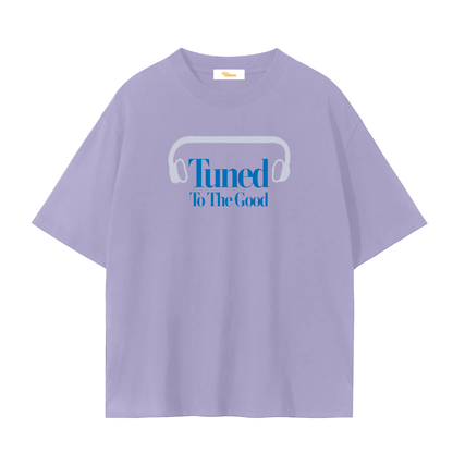 Tuned Tee - lavender