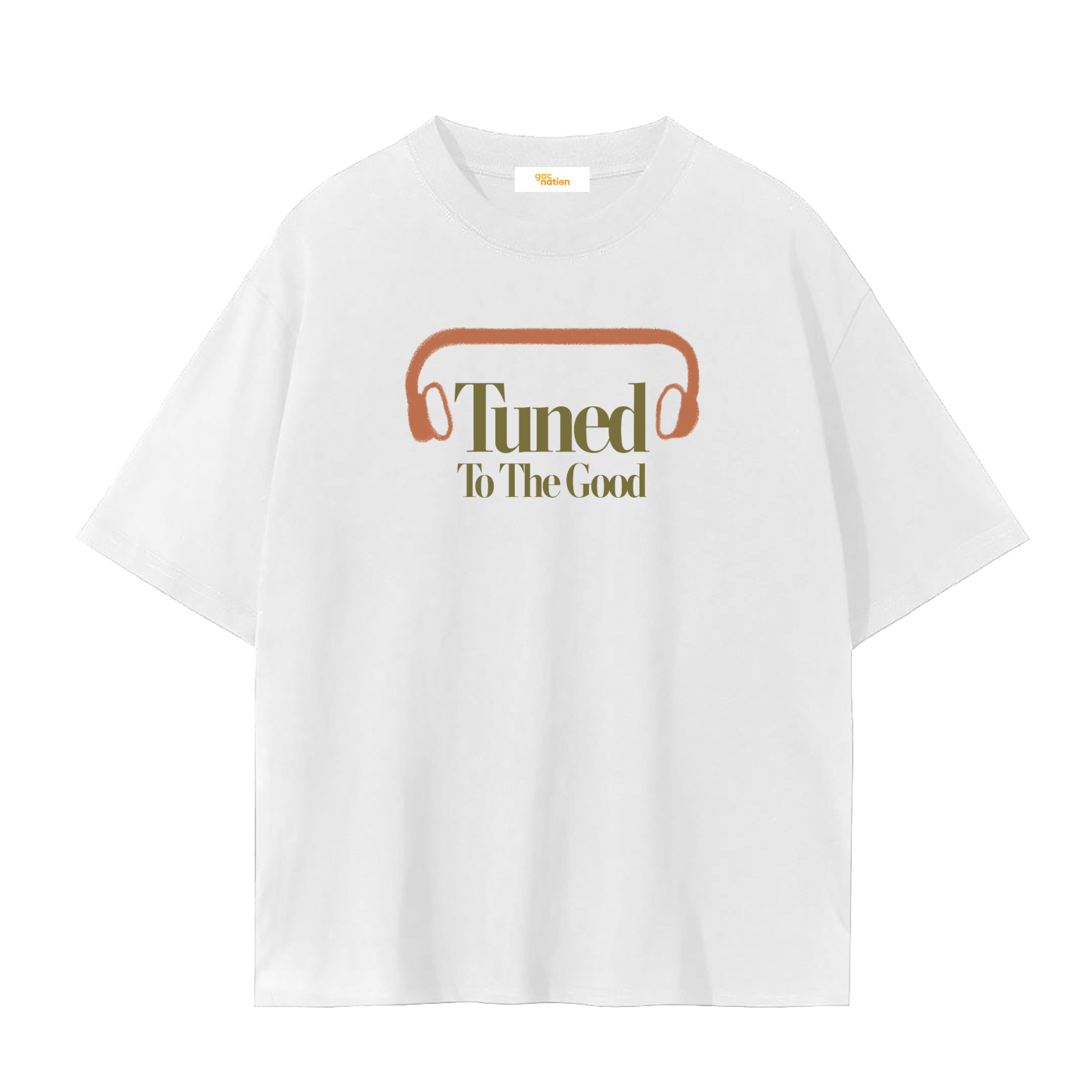 Tuned Tee - white