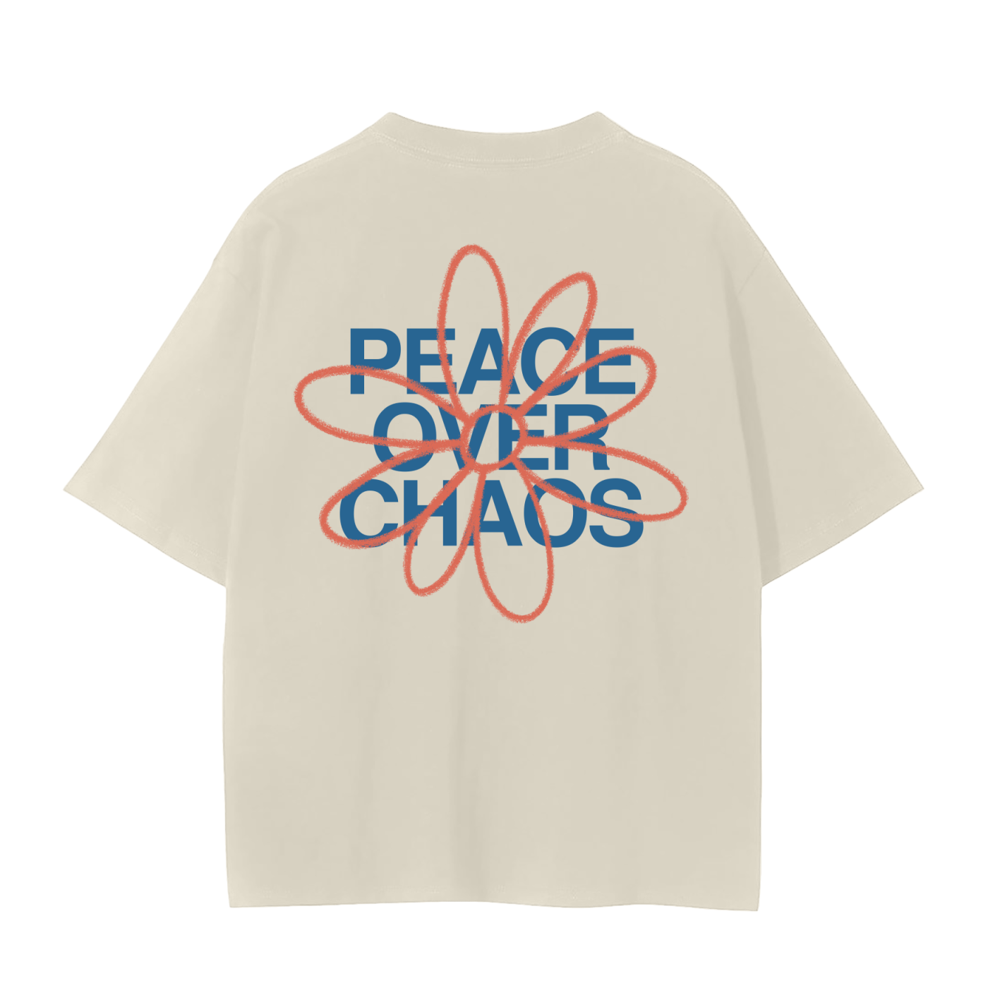 Peace Tee - Mild Apricot