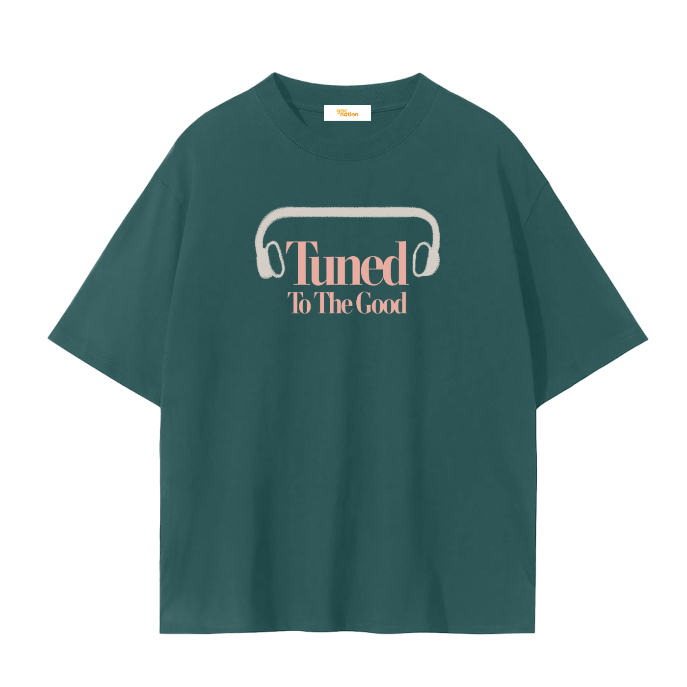 Tuned Tee - dark green