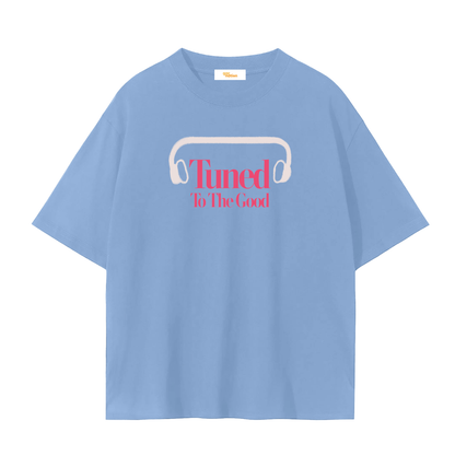 Tuned Tee - sky blue