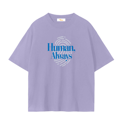 Human Tee - lavender