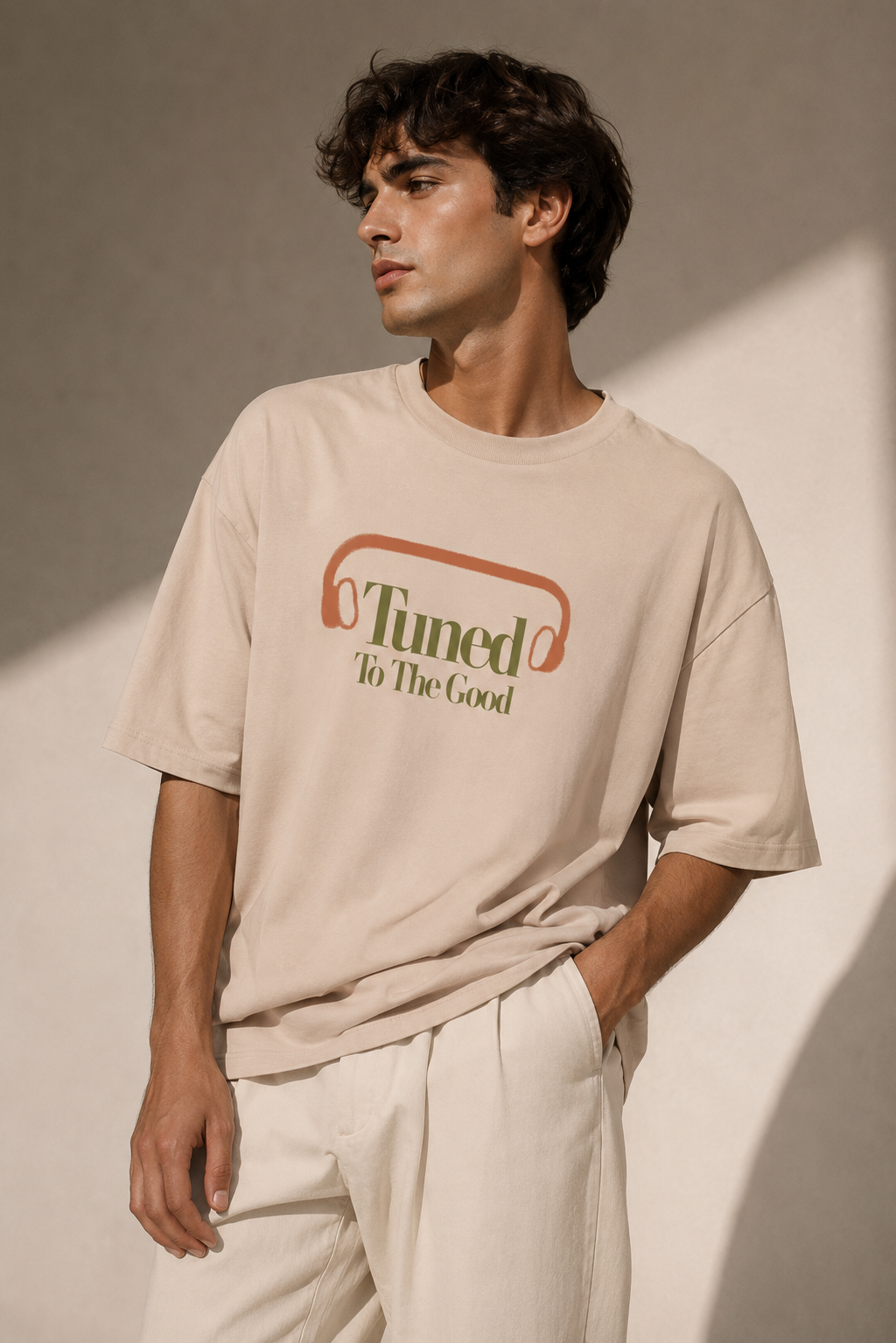Tuned Tee - camel