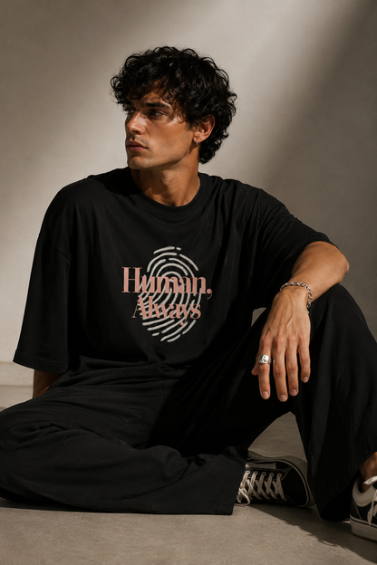 Human Tee - black