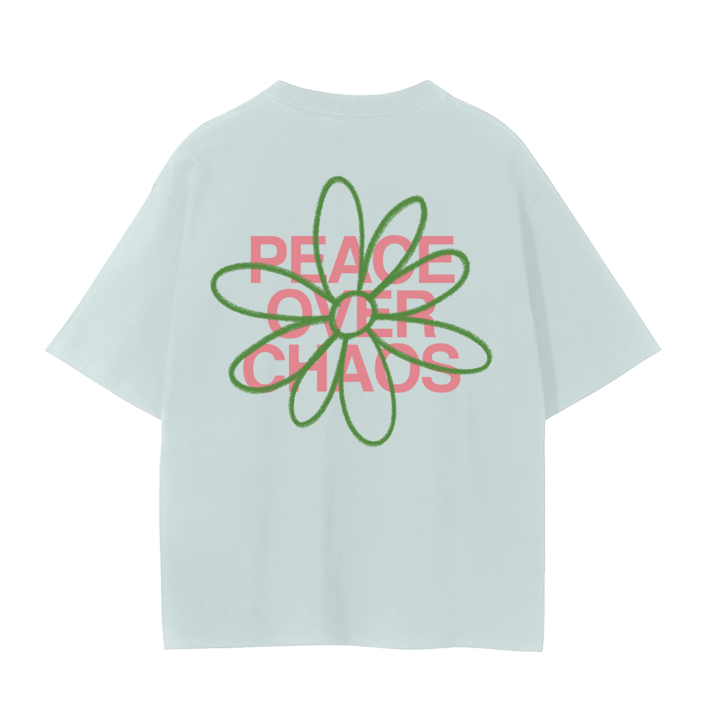 Peace Tee - Light Green