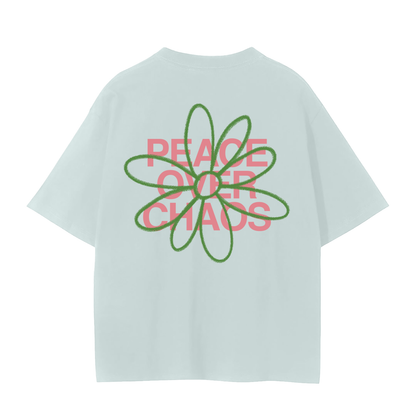 Peace Tee - Light Green