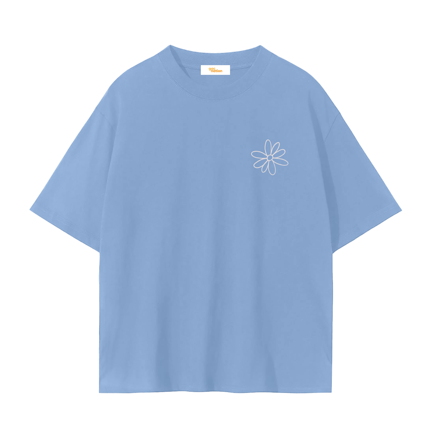Peace Tee - Sky Blue