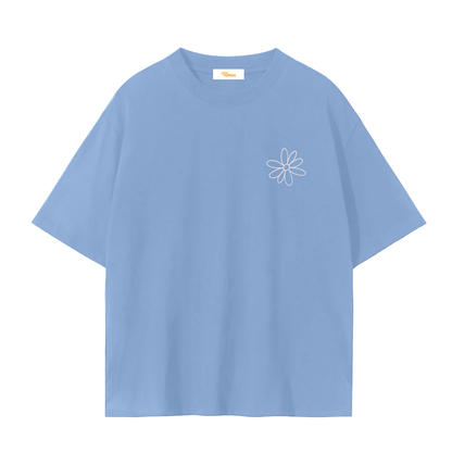 Peace Tee - Sky Blue