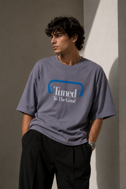 Tuned Tee - lava smoke