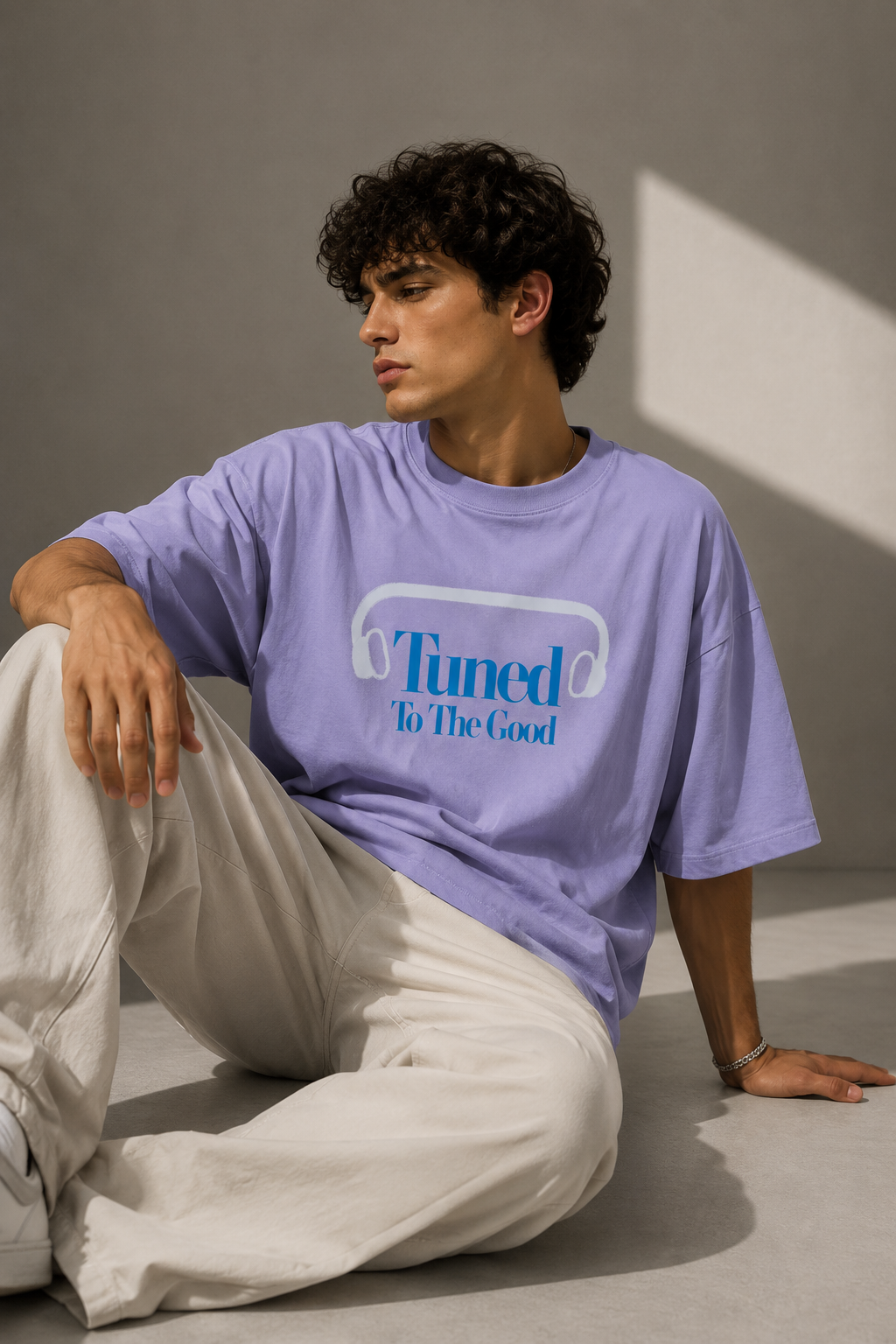 Tuned Tee - lavender