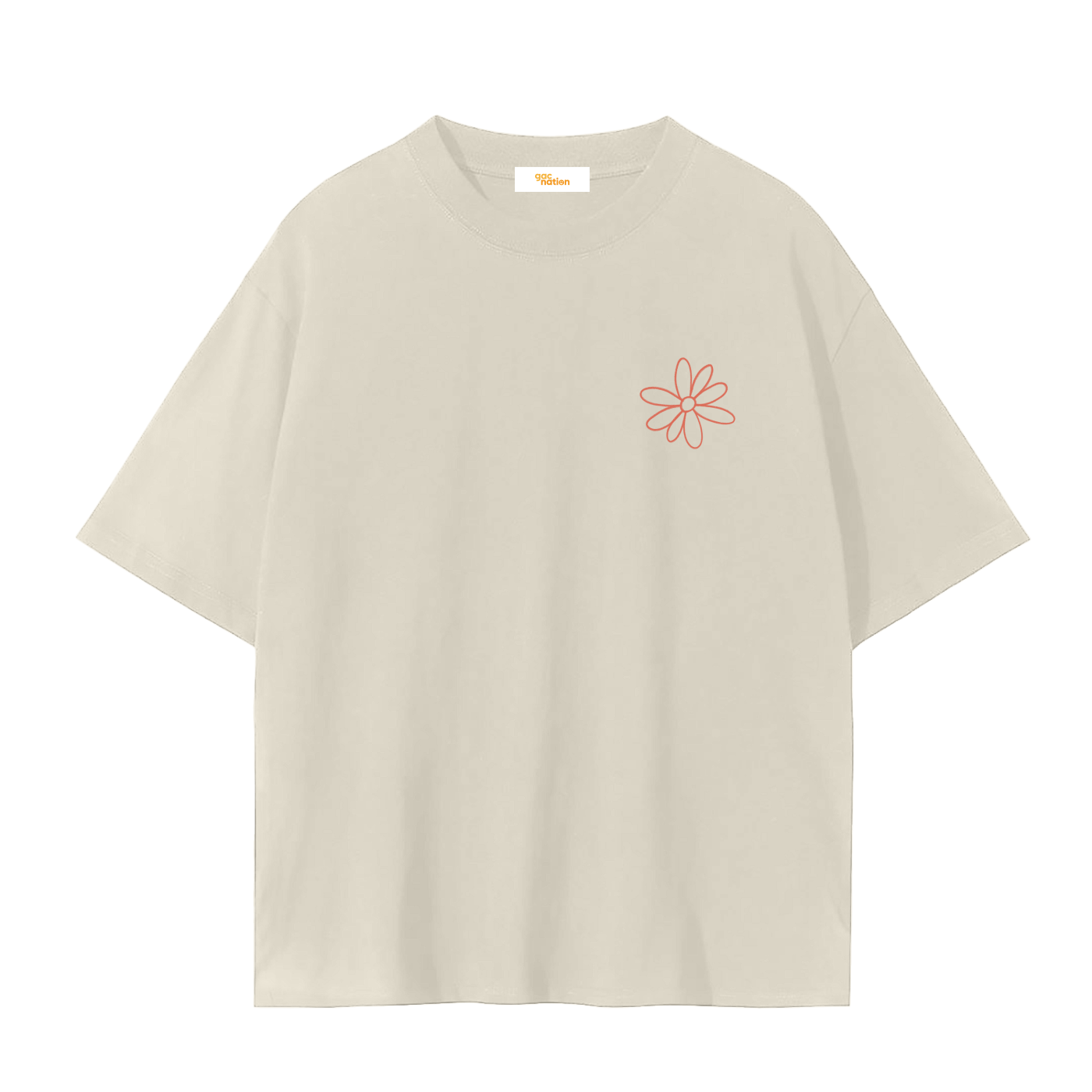 Peace Tee - Mild Apricot