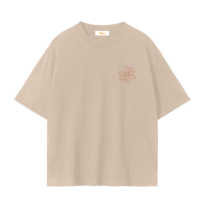 Peace Tee -  Camel