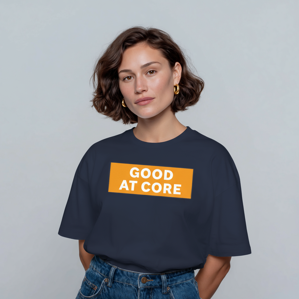 Core Signature Unisex Drop Shoulder T-Shirt