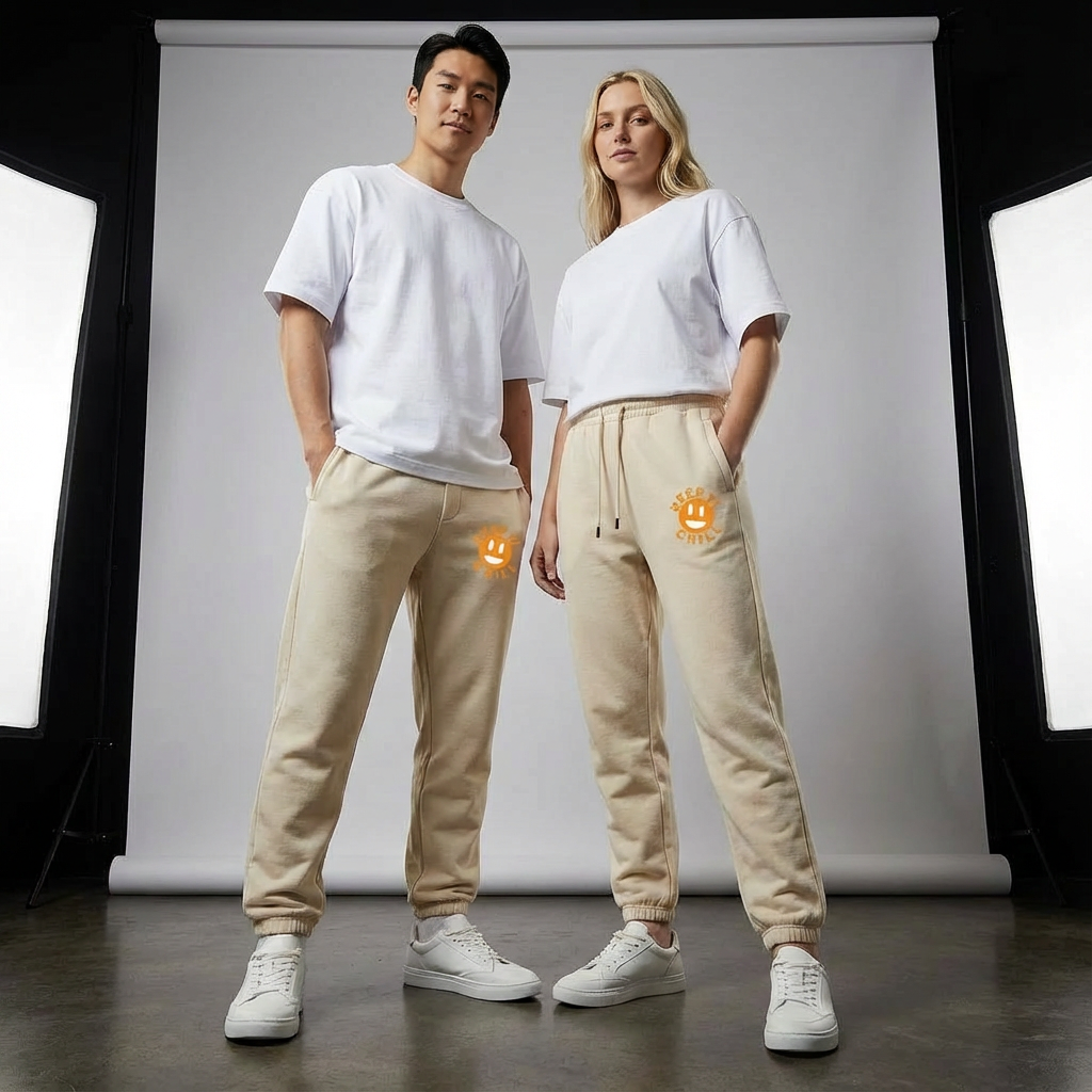 Chill Vibes Joggers - coffee talk energy