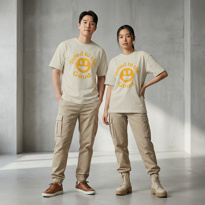 Core Tune T-Shirt - coffee talk energy