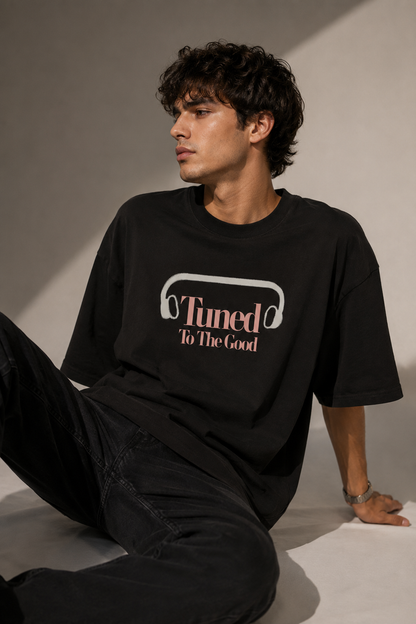 Tuned Tee - black