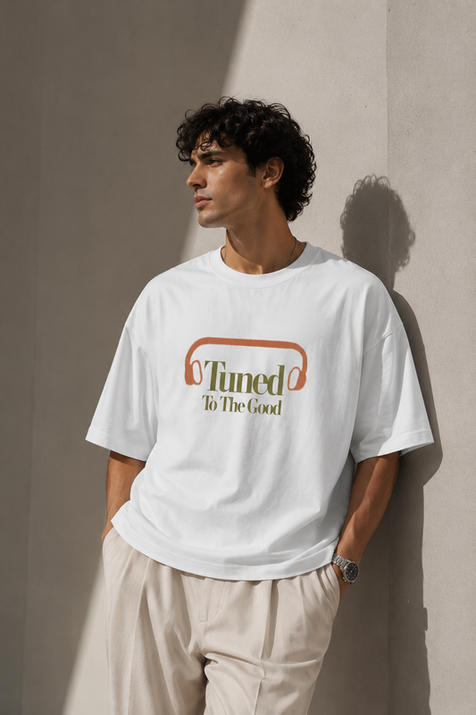 Tuned Tee - white