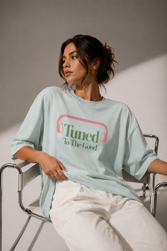 Tuned Tee - light green