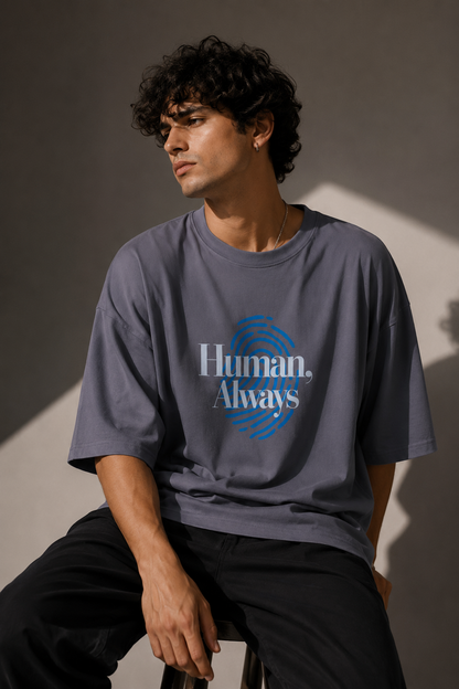 Human Tee - lava smoke