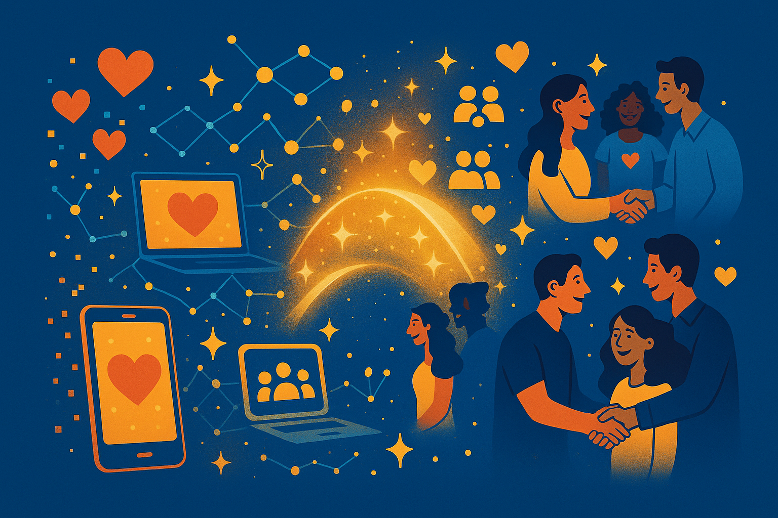 Bridge Online and Offline Positivity with background #065B8D