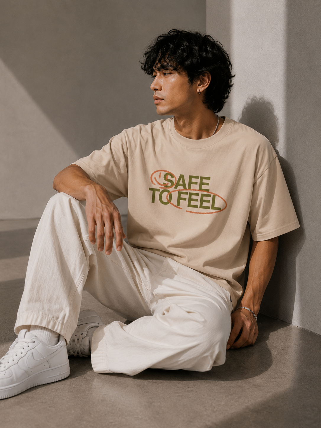 Feel Tee - Camel