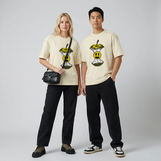 Core Meme Oversized Tee - coffee talk energy