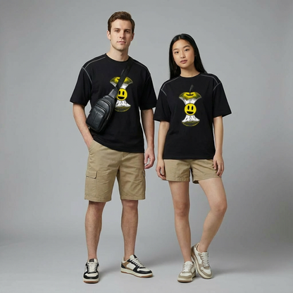 Core Meme Oversized Tee - I am on fire