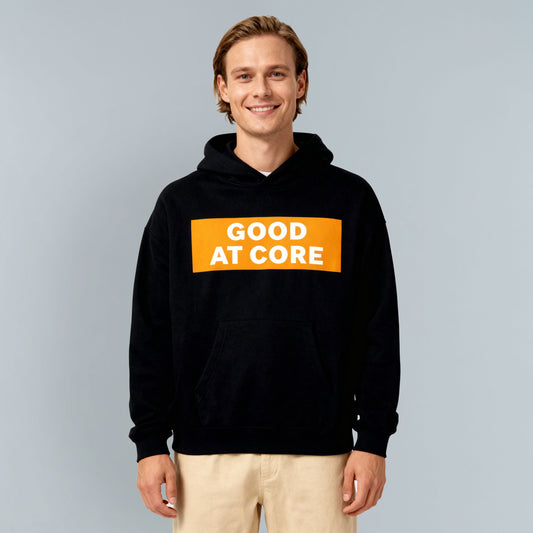 Core Signature Oversize Fleece Hoodie