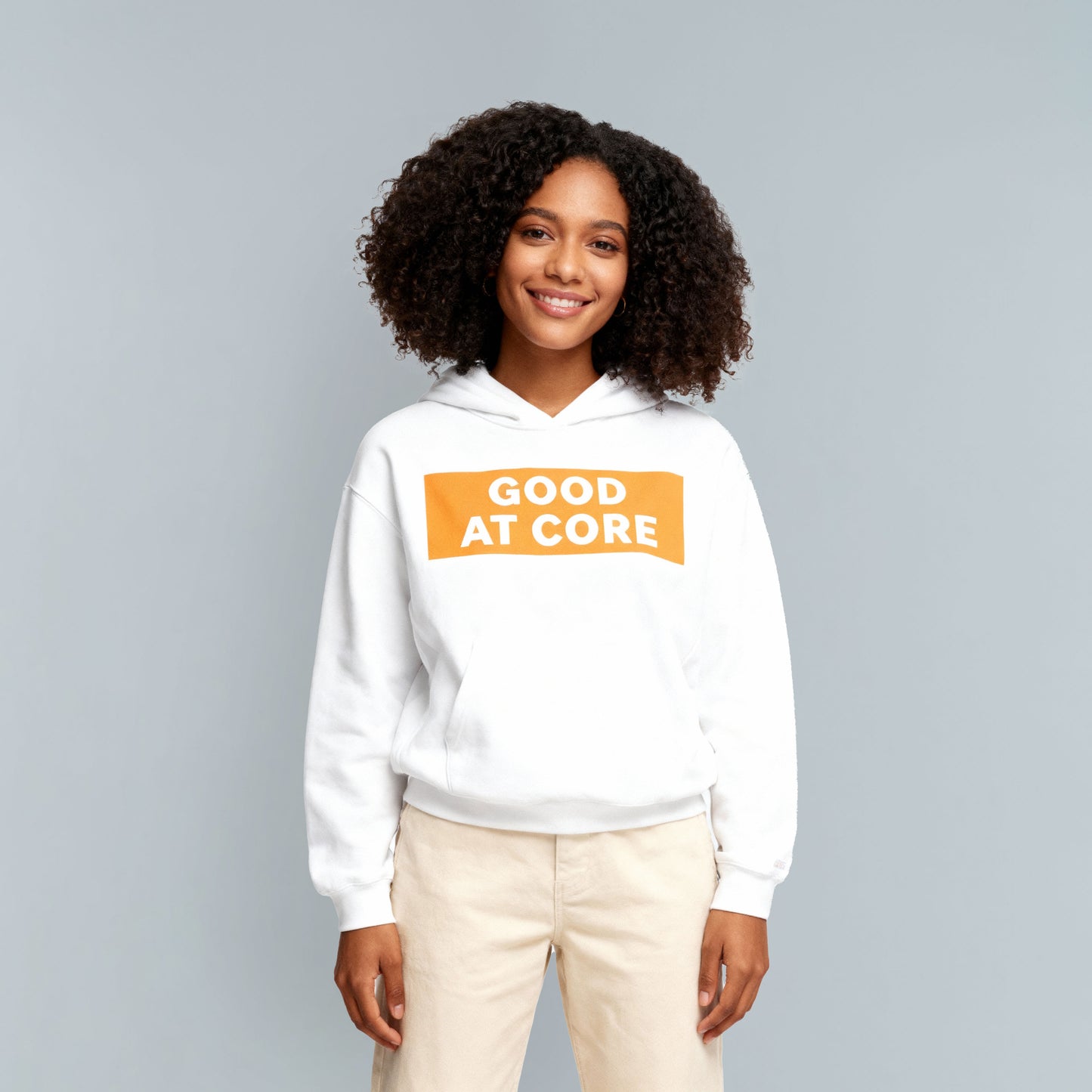 Core Signature Oversize Fleece Hoodie