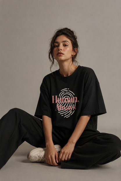 Human Tee - black