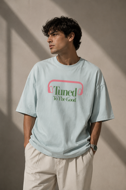 Tuned Tee - light green