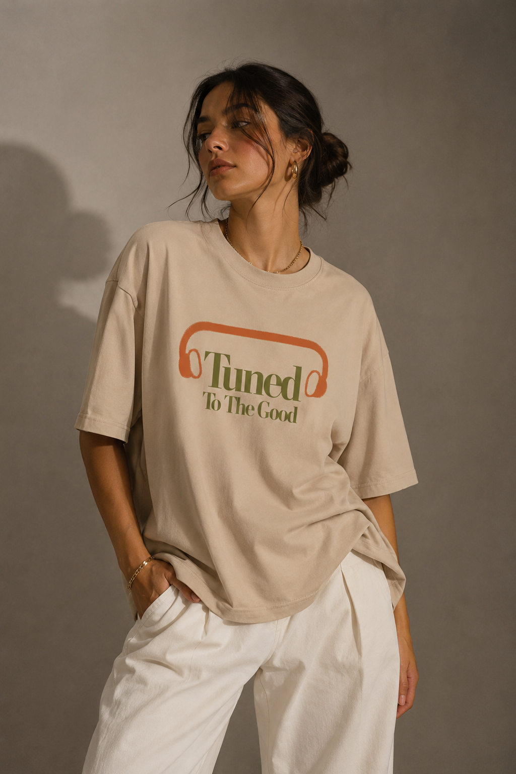Tuned Tee - camel