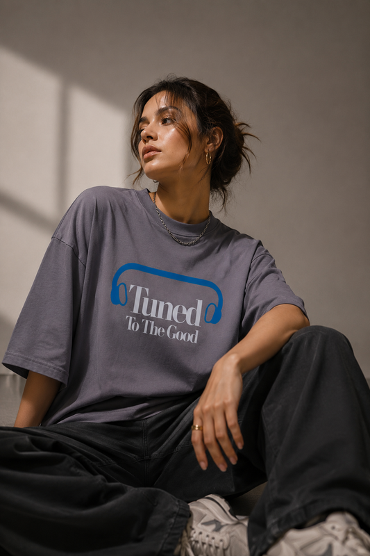 Tuned Tee - lava smoke