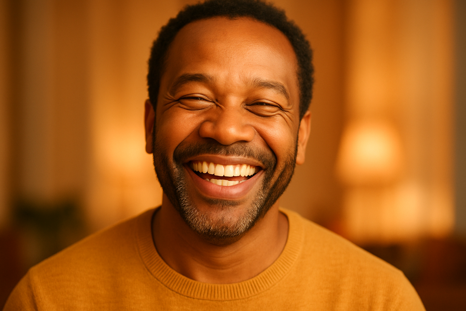 happy man