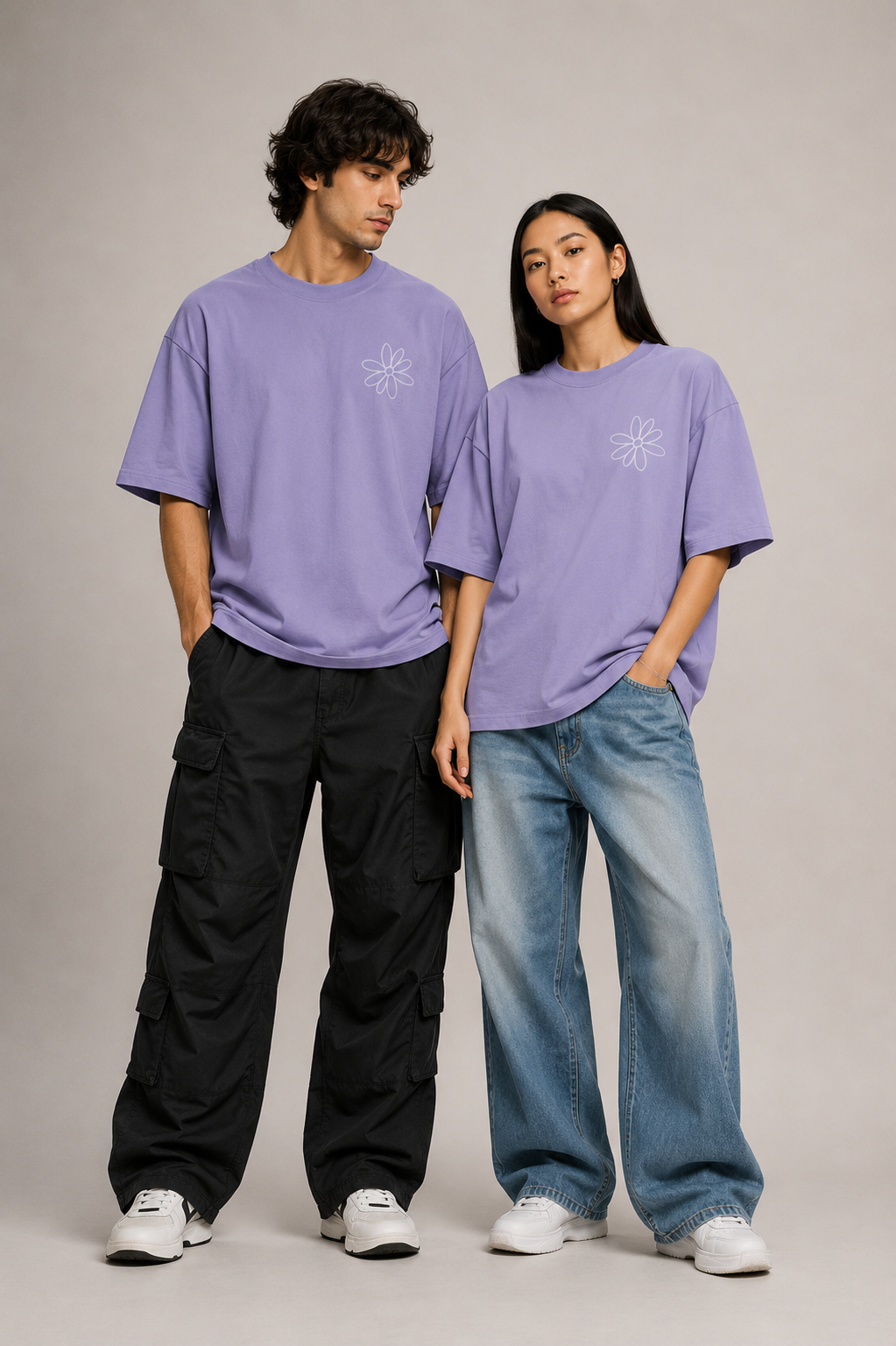 Peace Tee - Lavender