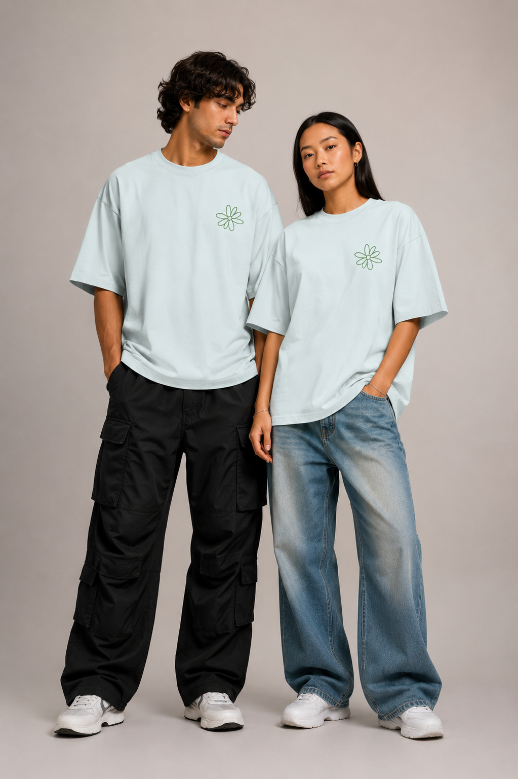 Peace Tee - Light Green